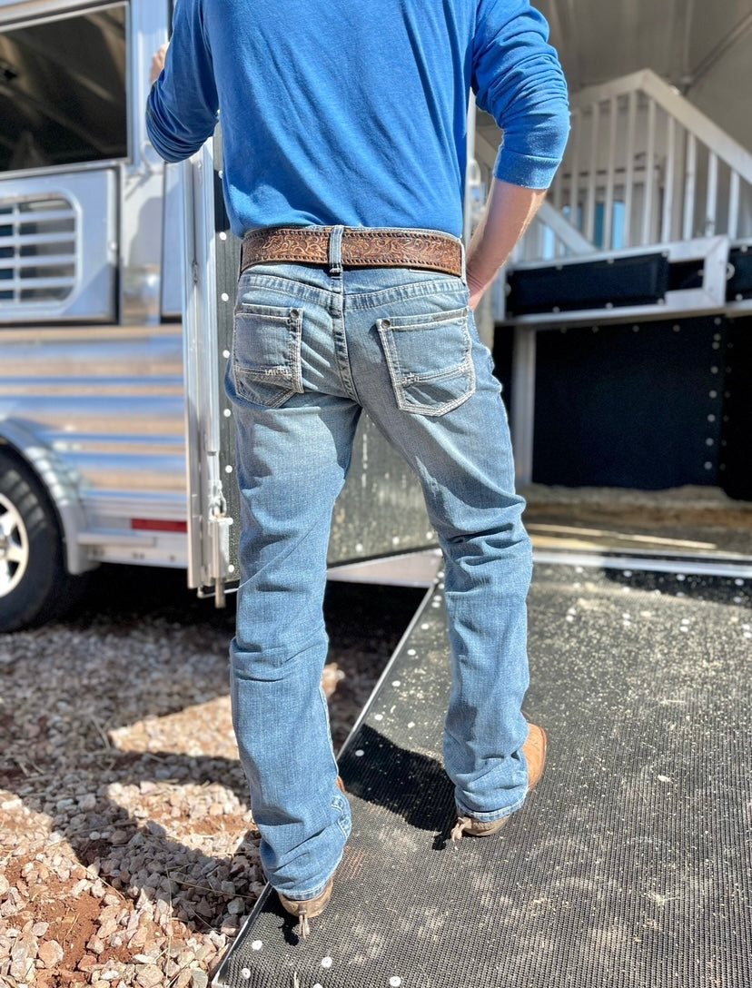 Ariat Men's M2 Relaxed Fitted Bootcut Jeans Ariatu00ae Men's M2